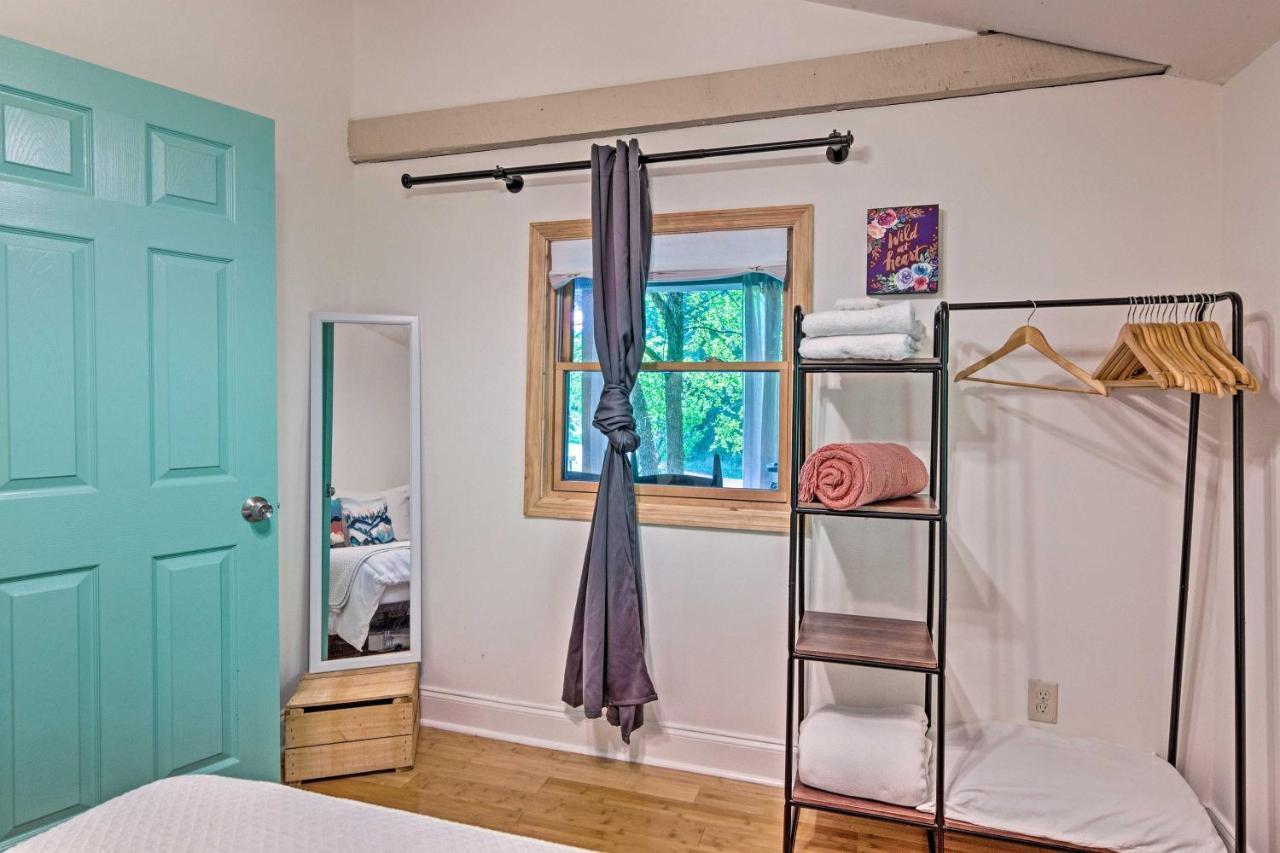 Cozy And Charming Asheville Cabin 5 Mi To Downtown! Villa Exterior foto