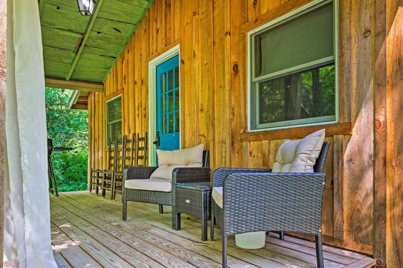 Cozy And Charming Asheville Cabin 5 Mi To Downtown! Villa Exterior foto