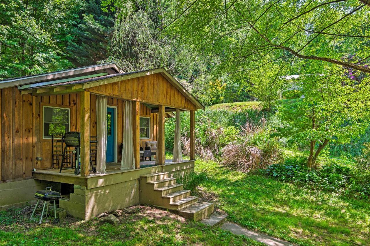 Cozy And Charming Asheville Cabin 5 Mi To Downtown! Villa Exterior foto