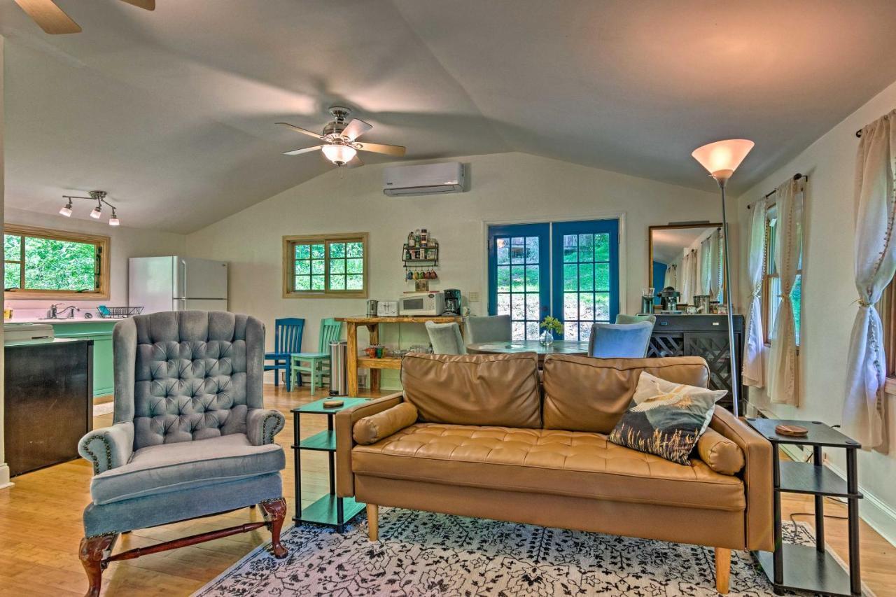 Cozy And Charming Asheville Cabin 5 Mi To Downtown! Villa Exterior foto