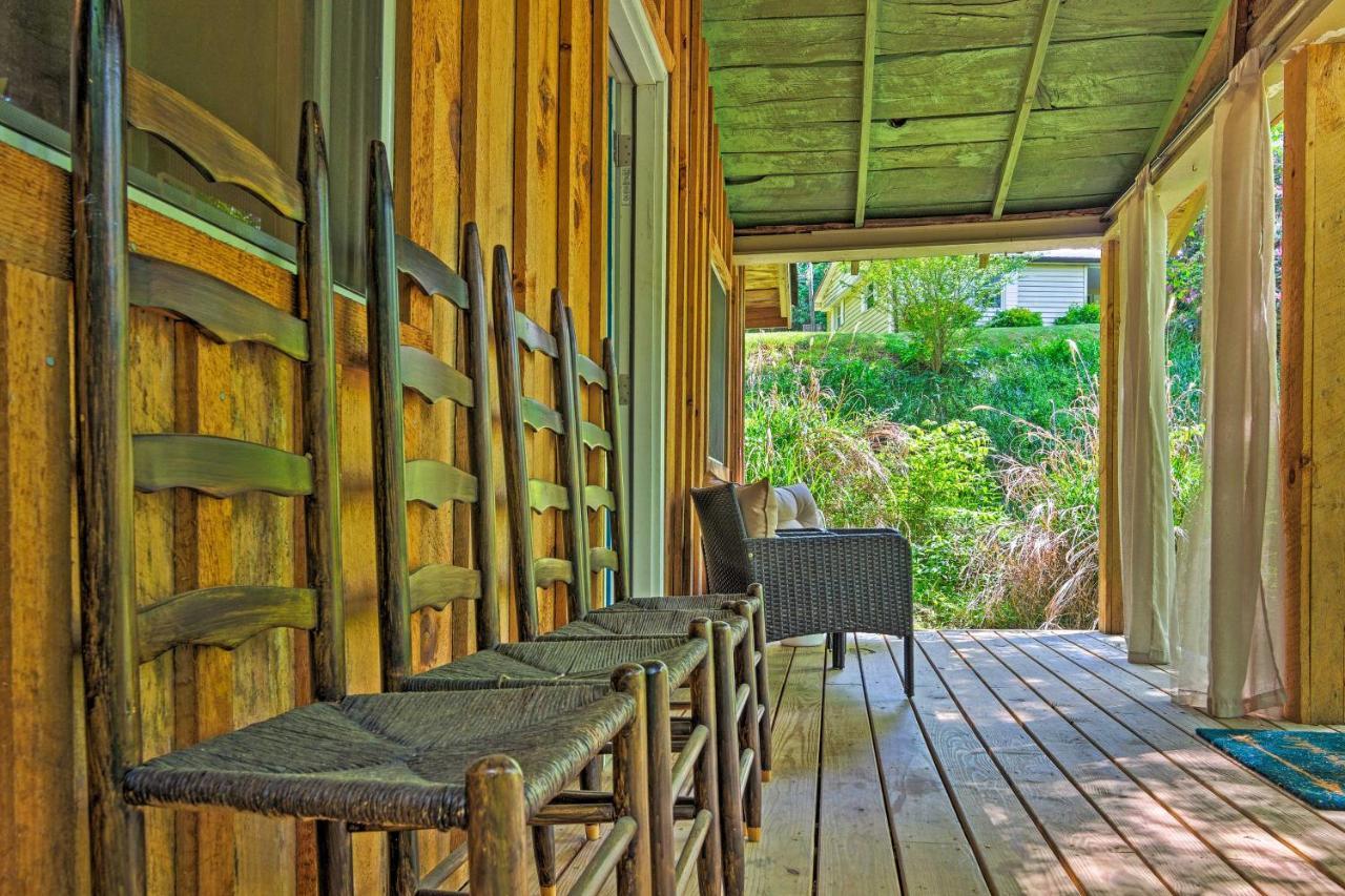 Cozy And Charming Asheville Cabin 5 Mi To Downtown! Villa Exterior foto